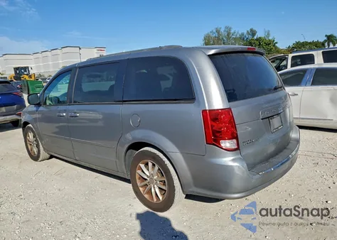 2013 Dodge Grand Caravan Sxt из США, поврежденный, VIN 2C4RDGCG2DR770676